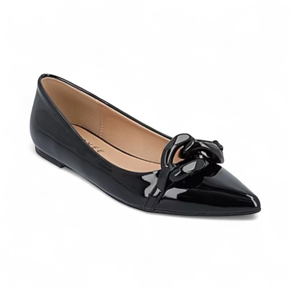 Journee Collection Clareene Womens Pointed Closed Toe Ballet Flats - Picture 1 of 9